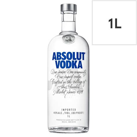Absolut Vodka Price 1 Liter